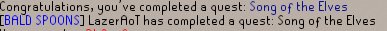 Completed Song of the Elves in OSRS, only quest left is DT2 until quest cape.