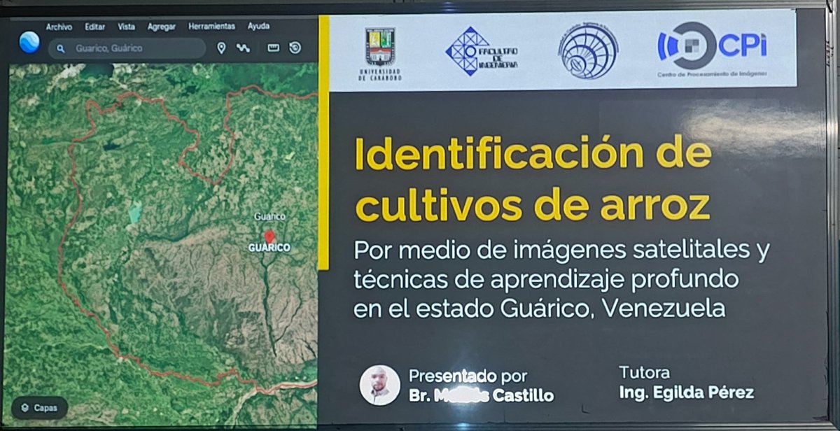 EscuelaTelecom's tweet photo. Felicitaciones al Br. Moises Castillo! 🎓 Hoy defendió su T.E.G, realizada con el Centro de Procesamiento de Imágenes (Fac. Ing.) y la Esc. de Ing. de Telecomunicaciones, ¡obteniendo 20 puntos! 🌟 Un verdadero orgullo para nuestra Escuela. ¡Enhorabuena! #FacIngenieriaUC https://t.co/XrldhRJuRC