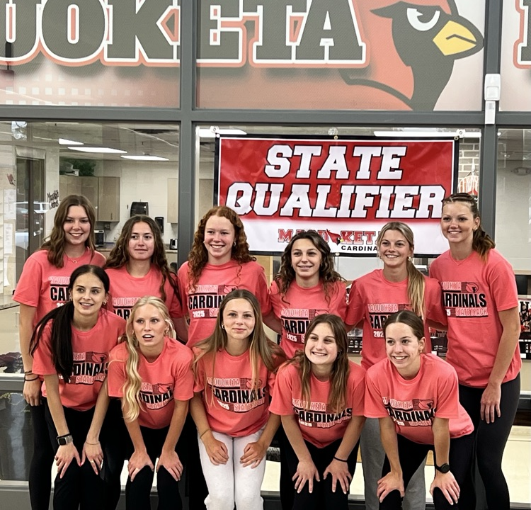 MCSDCardinals's tweet photo. Congratulations to our Maquoketa boys and girls state track qualifiers! We are cheering you on and wish you continued success this week!! Thank you to the Boosters for organizing the send off and to everyone who attended this great event. Go Cards! https://t.co/VTqNklD2A5