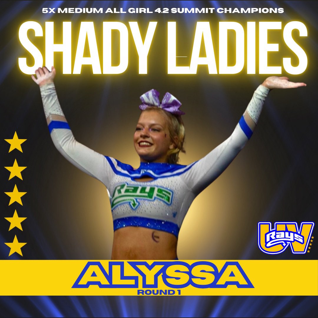 UV_RAYS1's tweet image. WELCOME TO UV! WE ARE SO EXCITED FOR YOU ALYSSA! ☀️