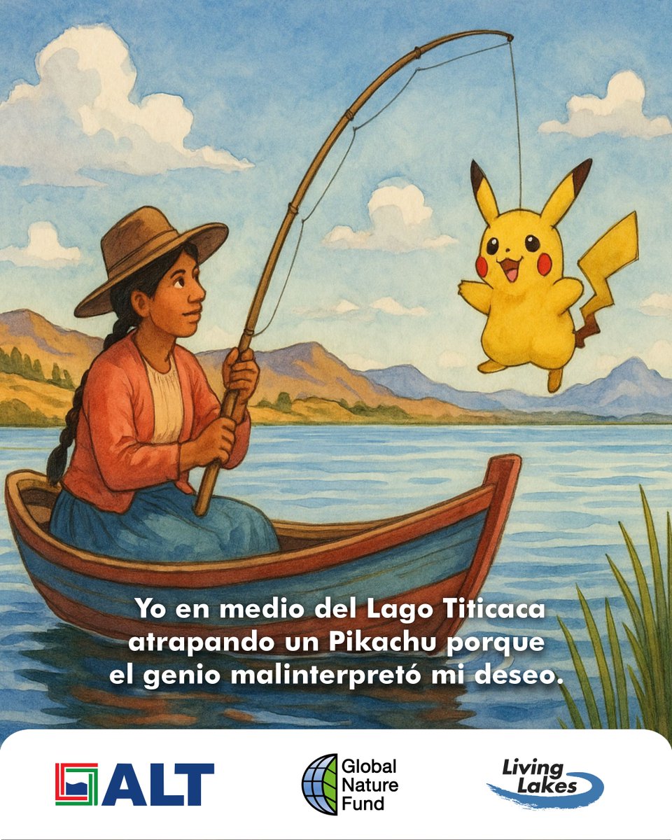 LL_Titicaca's tweet photo. 🎣 ¿Sabías que existe un pez llamado “Picachu”?
 🐟 Es el Carachi Enano (Orestias olivaceus), mide menos de 10 cm. Es un pez nativo en condición de sobreexplotación en el #lagoTiticaca. 
#ALT #LivingLakes #Latam #DíaDeLaDiversidadBiológica #Picachu #DatoCurioso https://t.co/T91hSGYUj9