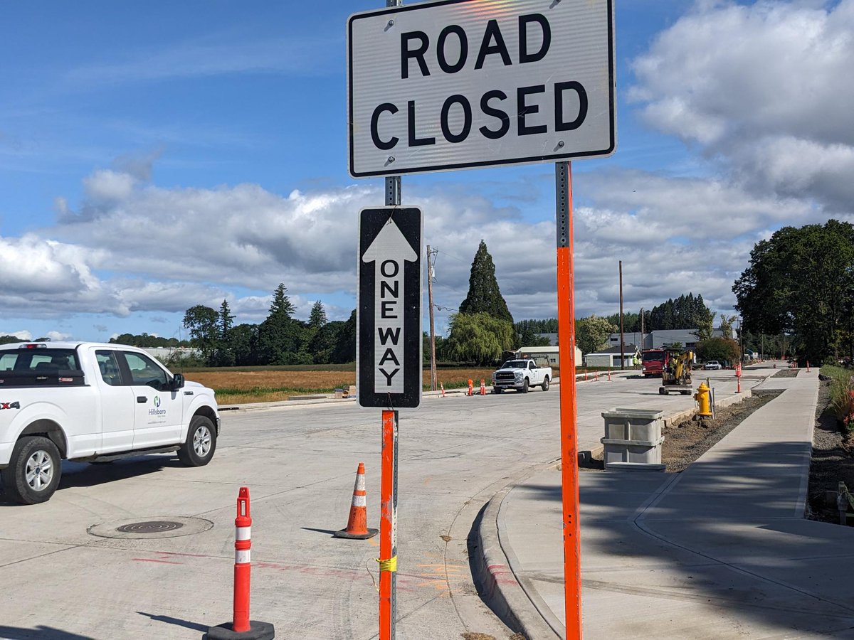 NE Sewell Construction Update: Road Section Closed Until Aug.31
The road closure on NE Sewell has moved further north. The closure point begins about 0.65 miles north of Evergreen and extends up to Meek. The road will be completely closed to all traffic.