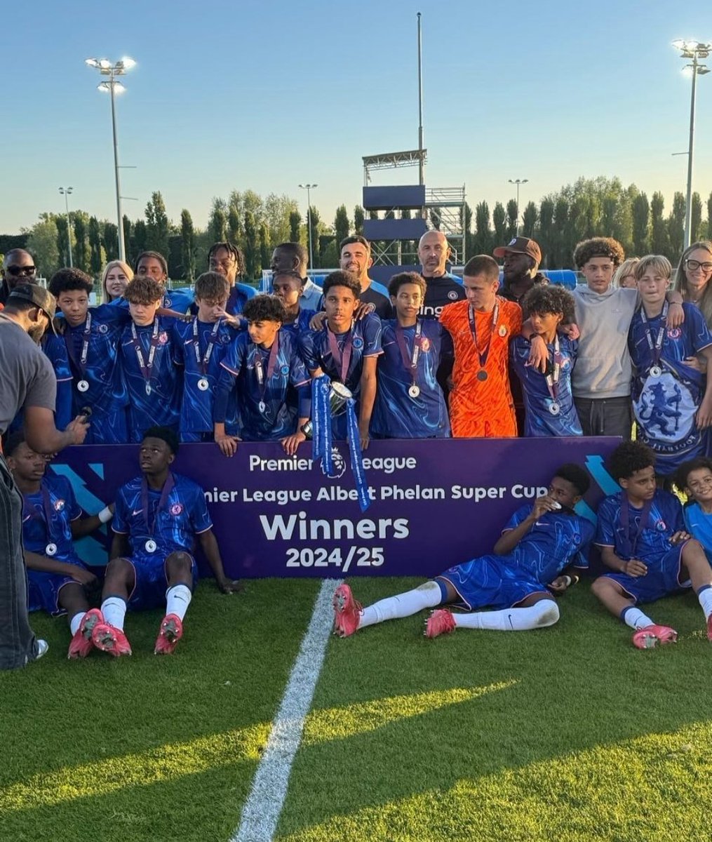 Congratulations to Chelsea's Under-14s, Albert Phelan Cup national champions 2024-25, their age group's premier gsmes programme competition. 🏆