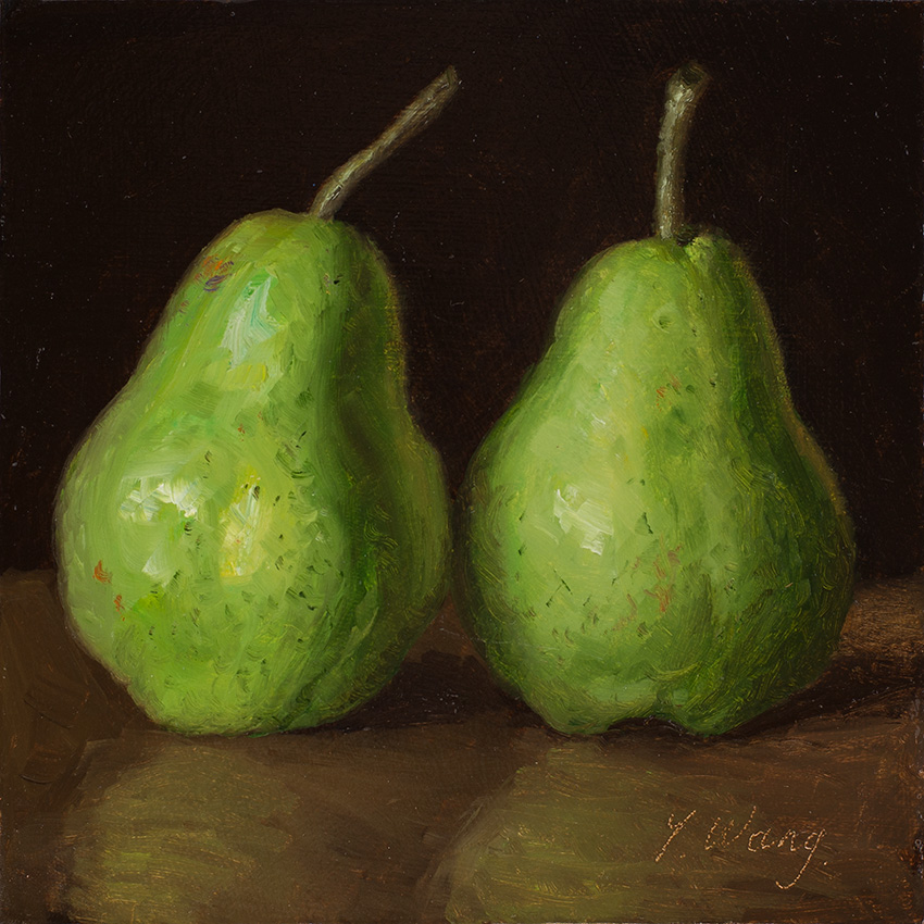 wangfineart's tweet photo. https://t.co/zgoMDJ8W2k
#pears #twopears #classicalrealism #contemporary #stilllife #oilpainting #original #paintingforsale #painting #smallpainting #realisticpainting #apaintingaday #DailyPainting #stilllifepainting https://t.co/GTIJvw8w1u
