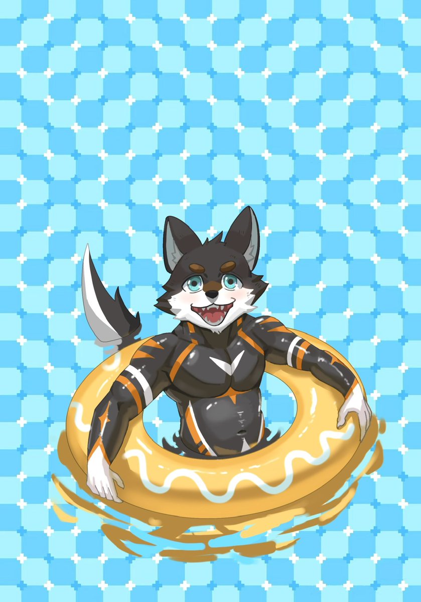 泳池委託p1 天氣熱就穿膠膠下水吧💦💦