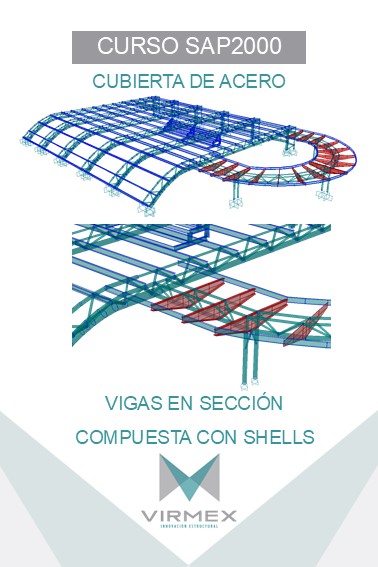 VirmexInnovacio's tweet photo. Cubierta de acero con frames y shells en SAP2000.
Aprende a modelar y calcular en el diplomado de SAP2000
Cupo limitado, aparta tu lugar.
#virmex #sap2000 #acero #ingcivil https://t.co/82Bc27z8Mx