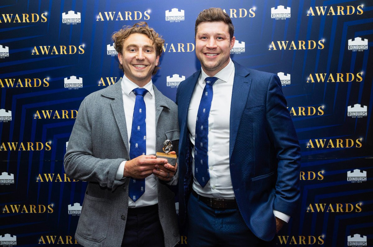 A fitting end to his time in the capital 🏰

Still play-off rugby to come but brilliant to see Jamie Ritchie pick up the Caullie Lug for commitment to the jersey 👏