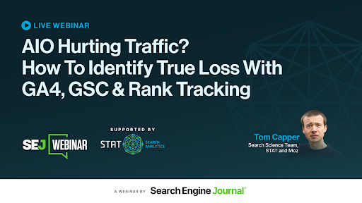 STAT Search Analytics (@getstat) on Twitter photo AI Overviews are showing up in 40% of searches š But are they stealing your traffic or just more SERP noise?
Join <a href="/THCapper/">Tom Capper</a> + <a href="/sejournal/">SearchEngineJournalĀ®</a> for a free webinar on how to measure AIO impact on your siteās traffic.
Register here: bit.ly/43iSMOl AI Overviews are showing up in 40% of searches š But are they stealing your traffic or just more SERP noise?
Join <a href="/THCapper/">Tom Capper</a> + <a href="/sejournal/">SearchEngineJournalĀ®</a> for a free webinar on how to measure AIO impact on your siteās traffic.
Register here: bit.ly/43iSMOl