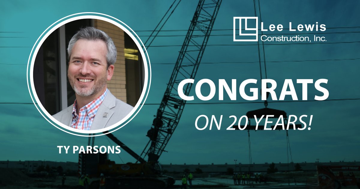 Happy anniversary to our Executive Vice President Ty Parsons! Thank you for your dedication and hard work. We appreciate you!

#BuildingYourFuture #EmployeeAnniversaries