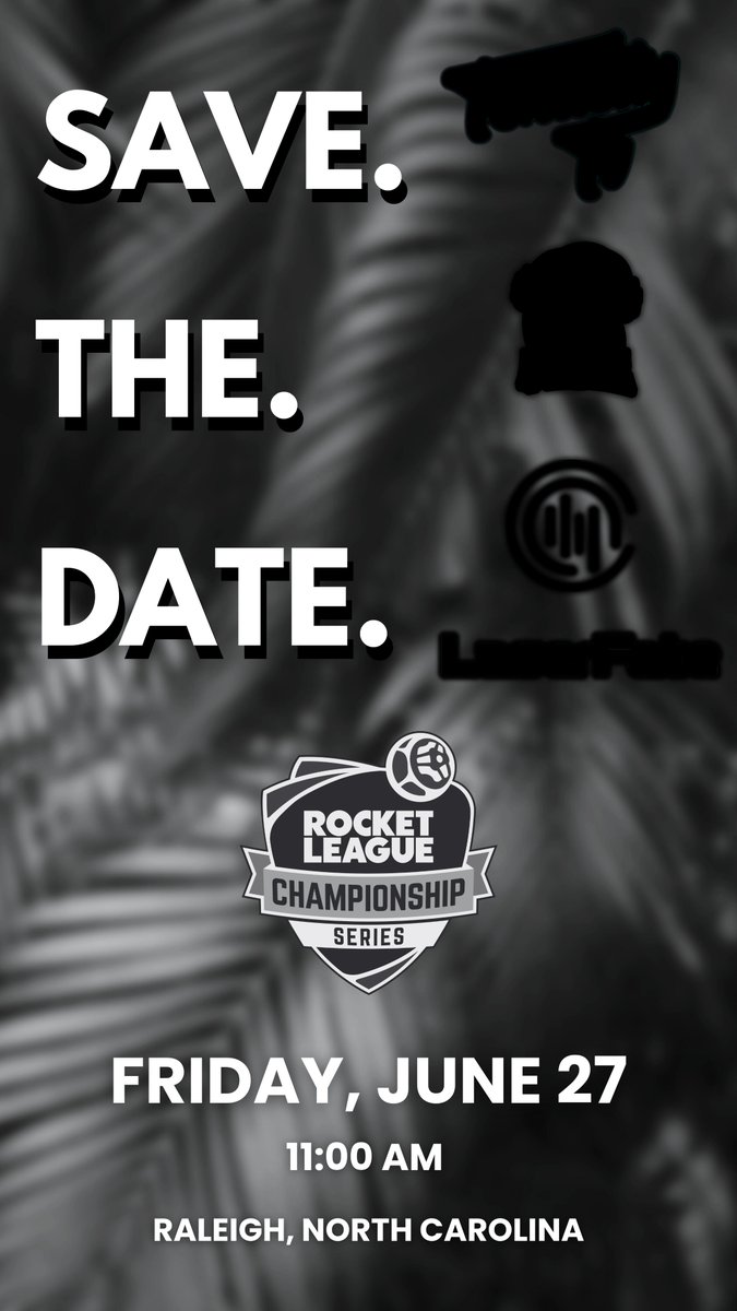 RLCS WATCHPARTY Raleigh, NC
🔥SAVE THE DATE 🔥
🚗06-27-2025🚗
👇RSVP HERE 👇
docs.google.com/forms/d/e/1FAI…