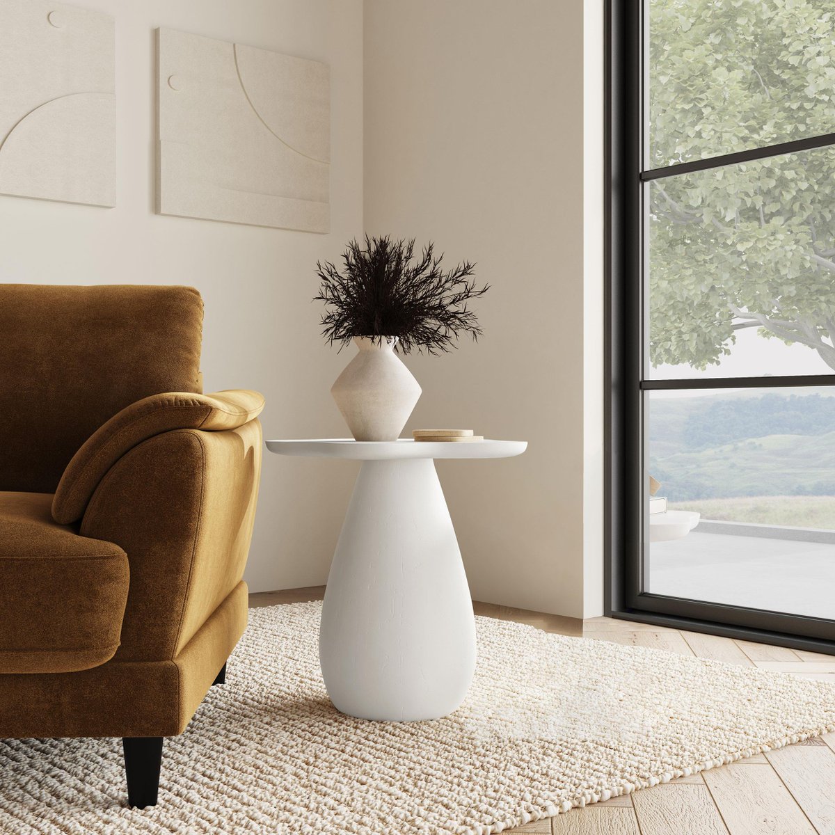 Sculptural style meets everyday function 🌟 This modern side table brings artful curves and natural vibes to any corner of your home. #ModernDesign #InteriorInspo #SculpturalFurniture

Item # 930616

Use the store locator to find a Coaster dealer near you. ✨ Link in bio!