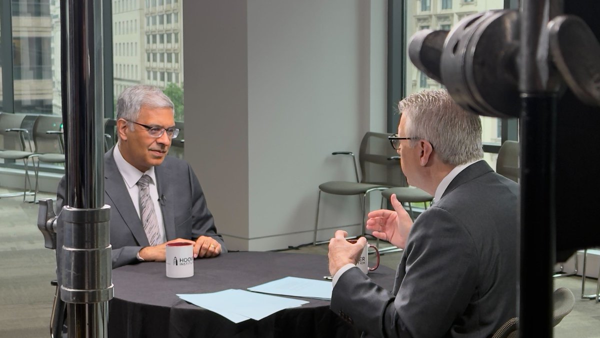 Coming soon to Uncommon Knowledge with Peter Robinson: NIH Director Jay Bhattacharya (<a href="/NIHDirector_Jay/">Jay Bhattacharya, MD, PhD</a> | <a href="/DrJBhattacharya/">Jay Bhattacharya</a>).

Get notified when the episode premieres on Wednesday (5/28)—subscribe to @UncKnowledge with @P_M_Robinson here: hoover.org/publications/u…