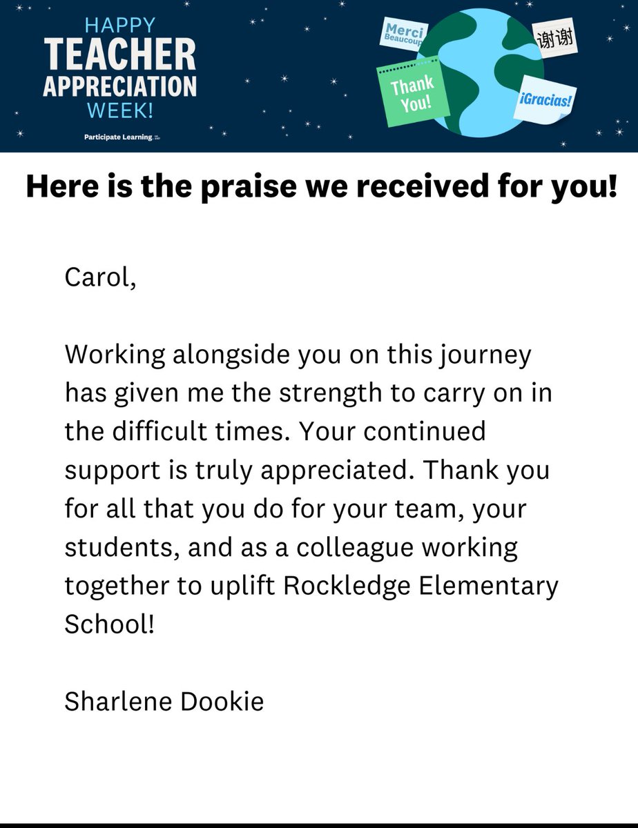 CaStewPryce's tweet photo. I appreciate this message so much ⁦@ParticipateLrng⁩ https://t.co/q0k1ilJRsB