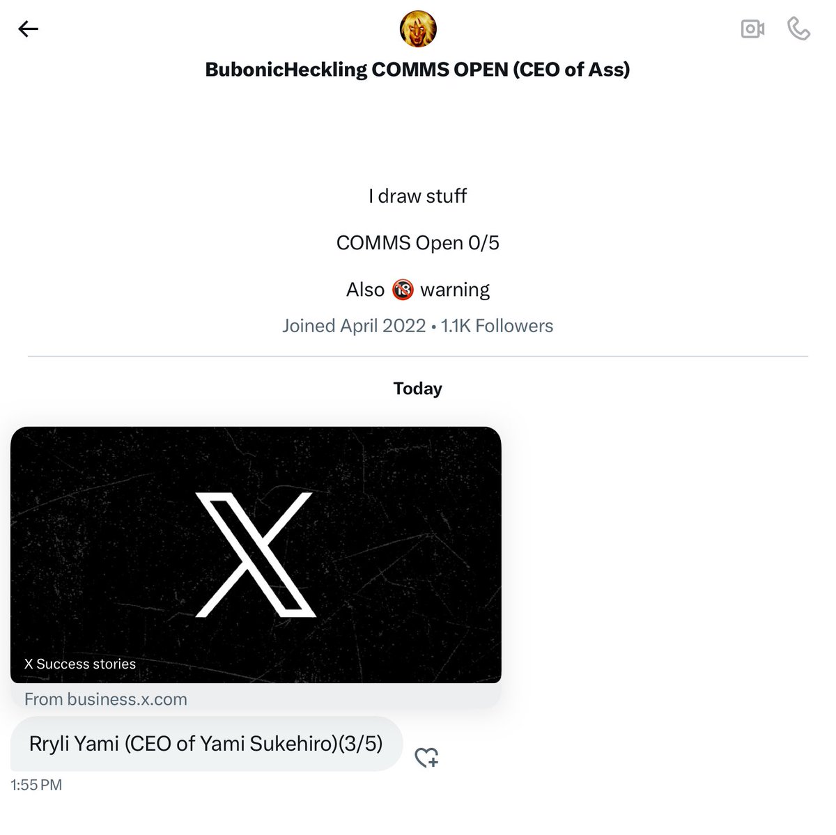 Guys, please listen when I say this

There is another potential hack going on, one of my mutuals dmed me a link that “looks” official from Twitter

DO NOT OPEN IT
Please spread the word!