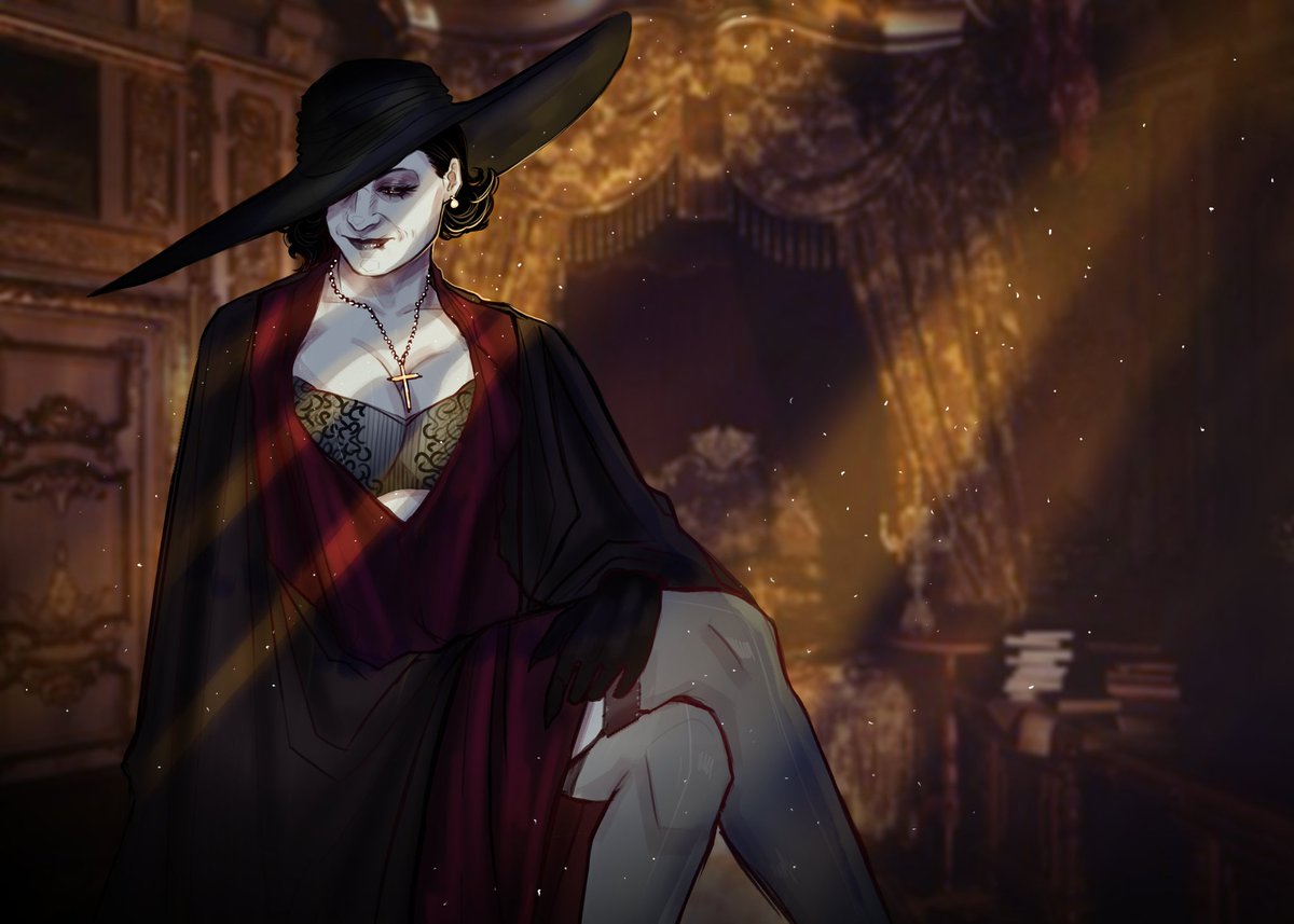 #LadyDimetrescu #alcinadimitrescu #re8 #ResidentEvilVillage #ResidentEvil #fanart