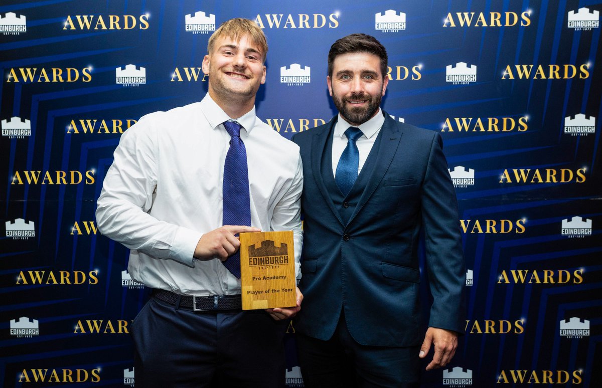 Hometown kid 🏰

Another year, another pro-academy player of the season for Freddy Douglas! 💥