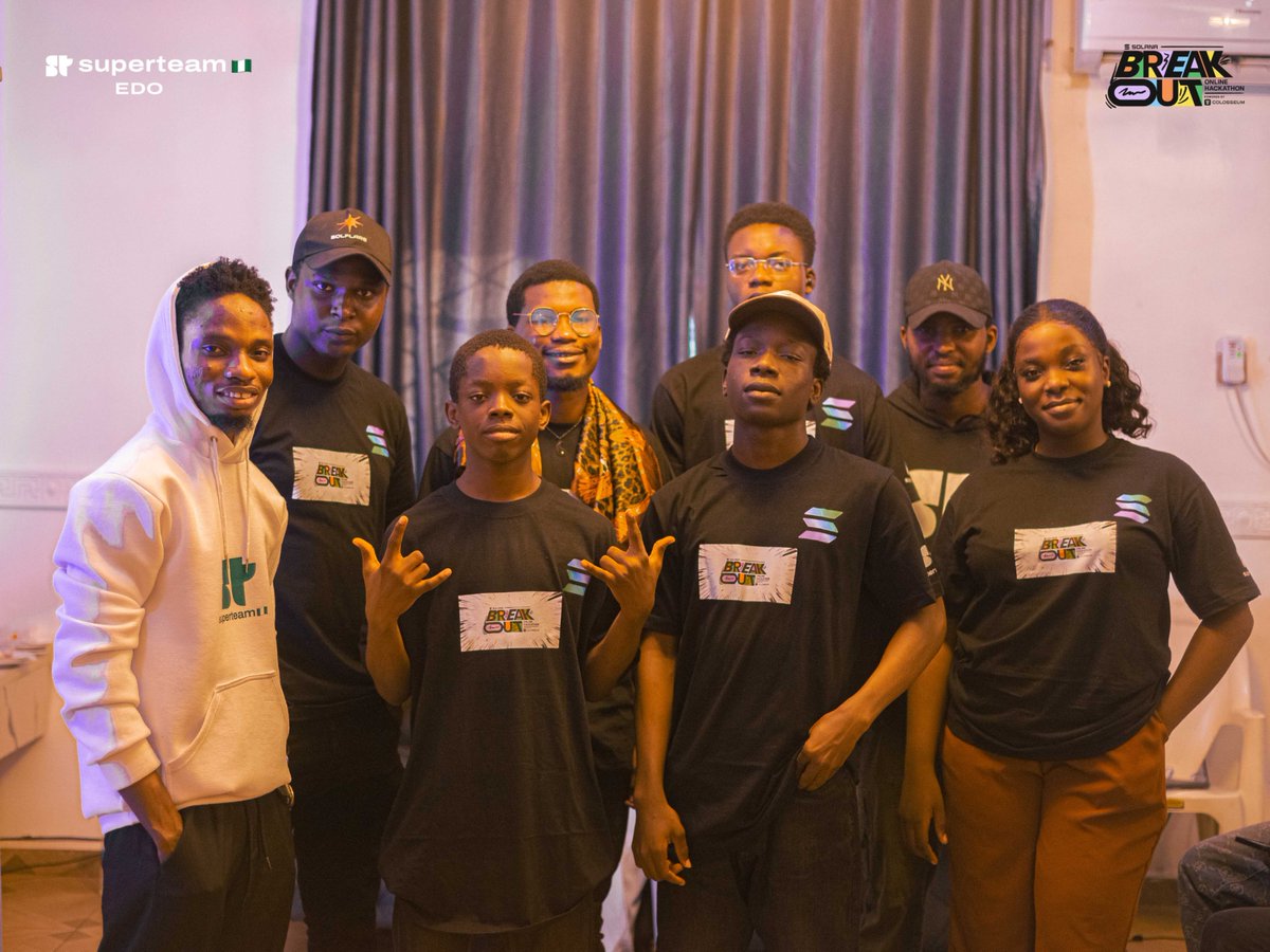 Big Joshh πͺ (@josh_scriptz) on Twitter photo 100 followers?! Letβs gooo! ππ₯
From late-night coding marathons to debugging session...
Itβs been a WILD ride.
Shoutout to the <a href="/SuperteamNG/">Superteam Nigeria</a> family for keeping the vibes high.
Hereβs to more Solana, more shipping, and fewer semicolon errors π. ππ» 100 followers?! Letβs gooo! ππ₯
From late-night coding marathons to debugging session...
Itβs been a WILD ride.
Shoutout to the <a href="/SuperteamNG/">Superteam Nigeria</a> family for keeping the vibes high.
Hereβs to more Solana, more shipping, and fewer semicolon errors π. ππ»