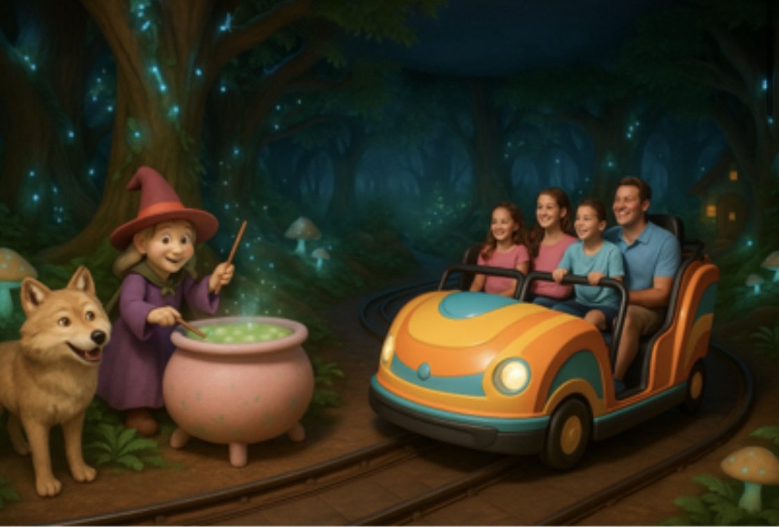 c04sters's tweet photo. Busch Gardens Williamsburg is COOKING 🔥🎢
Survey concepts just dropped:
🚀 Vertical launch coaster
🎠 Gear-heavy flats
💦 Euro history water ride
🧙‍♂️ Grimm-themed dark ride
🦁 New animal habitats
Is it AI slop or actual gold??
#BuschGardens #ThemeParkLeaks #RideConcepts https://t.co/dNtq7PIX1O