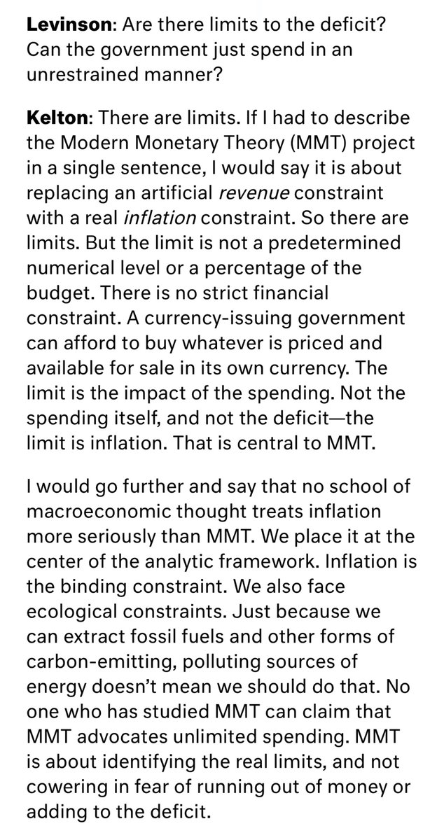 Imagine caring more about the BUDGETARY impacts (i.e. CBO score) of your fiscal package than the INFLATIONARY impacts. Both sides keep getting this wrong.
dissentmagazine.org/online_article…