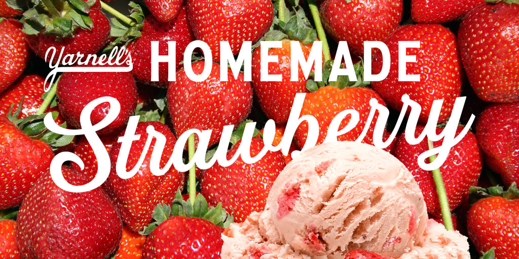Yarnell’s Homemade Strawberry. Such a pick-me flavor. 🍓

#homemadestrawberry #strawberry #strawberryicecream  #icecream #dessert #yarnells