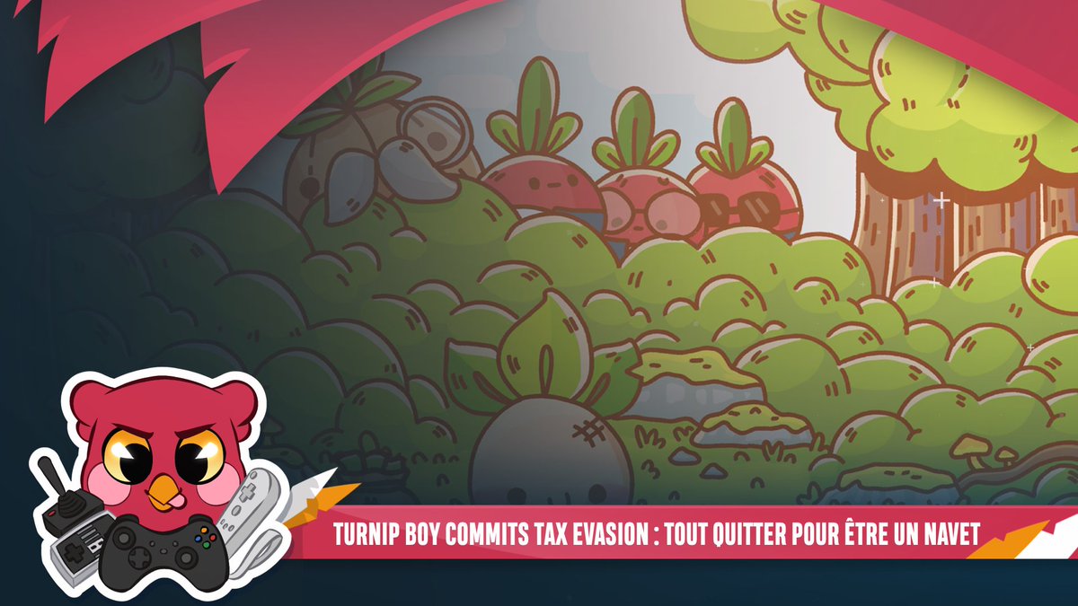 Qui n’a jamais rêvé d’être un petit navet qui combat le système ?
C’est possible dans ce Zelda-like, plein de fruits et légumes hauts en couleur, et de feuilles d’impôt à déchirer !
Découvrez notre article :
👉 bit.ly/3F5rNNf