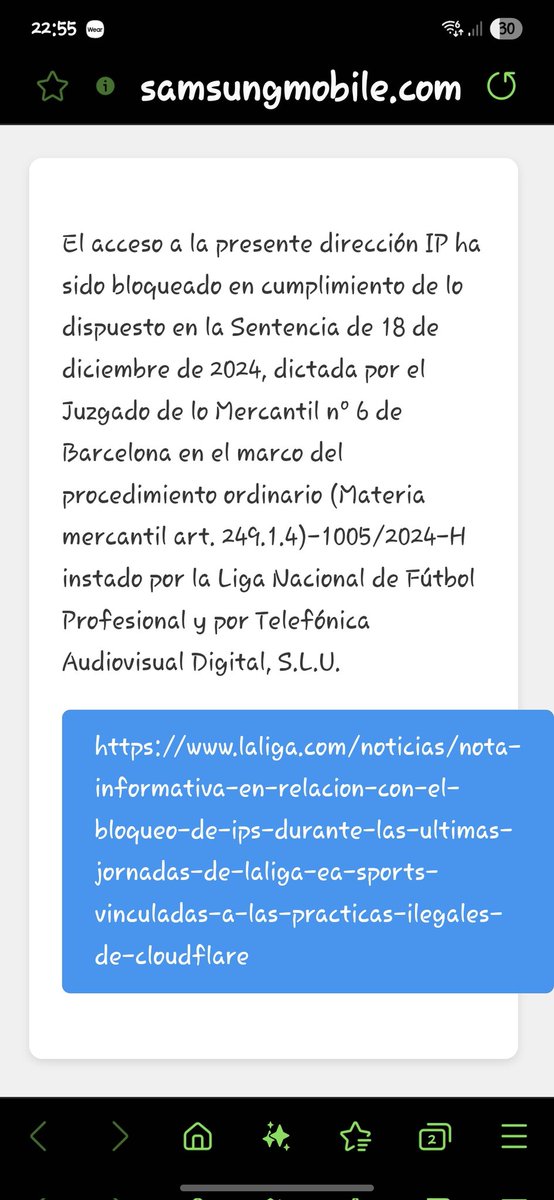 Gilrra's tweet photo. @LaLiga @digimobil_es 
Manda huevos que intente uno actualizar un dispositivo samsung  y te salga esta pata pantalla. ESO SI, VIENDO LA FINAL DE EUROPA LEAGE POR IPTV PIRATA Y SIN PROBLEMA. JA JA JA https://t.co/oHvJgOyp3y