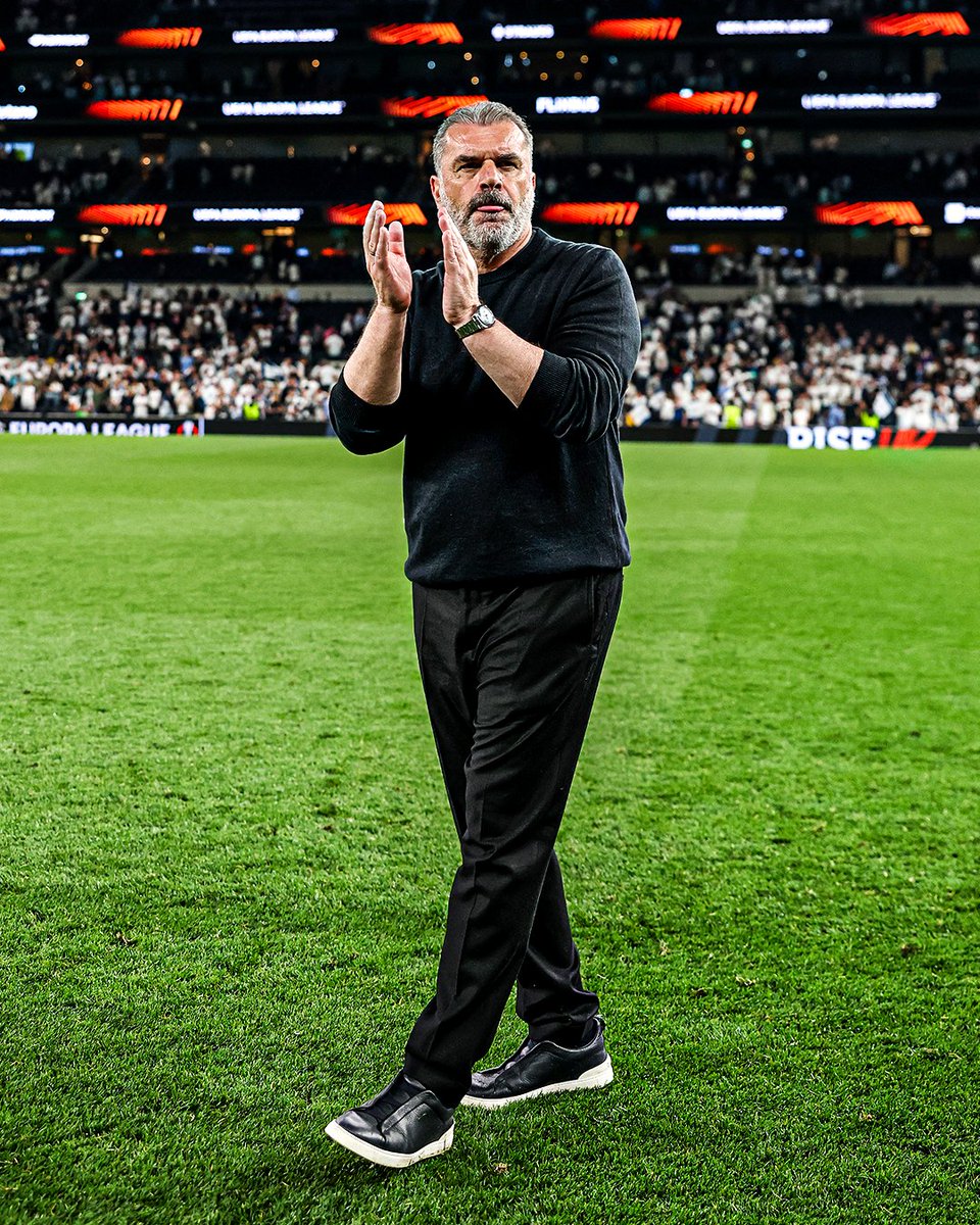 🐐 Ange Postecoglou in 2nd season &gt; Prime Guardiola 

Tottenham beat Manchester United in the Europa League Final to win their first trophy in 17 years! 🏆

The drought is finally over!