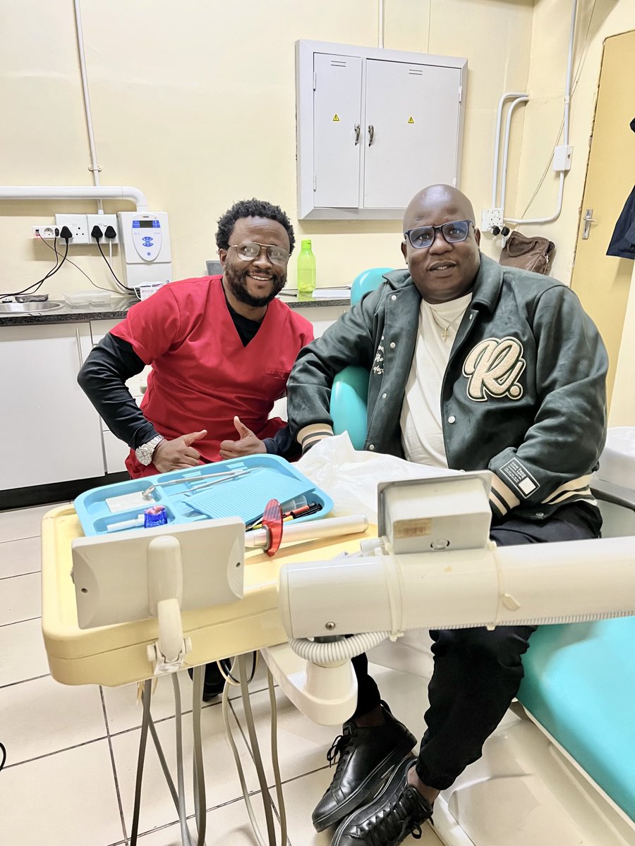 Today I visited one of the best dentist 🦷 for my dental health care in Pretoria. He does a very good job. Dr McDonald Sibuyi.