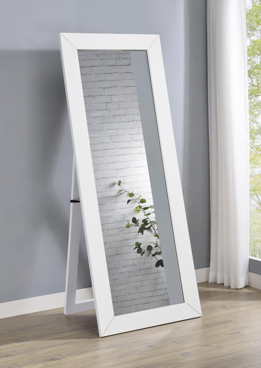 Reflect your style. This full-length mirror brings elegance, clarity, and versatility to any space—perfect for everyday moments and outfit checks. #MirrorGoals #HomeStyle #EverydayElegance

Item # 961656

Use the store locator to find a Coaster dealer near you. ✨ Link in bio!