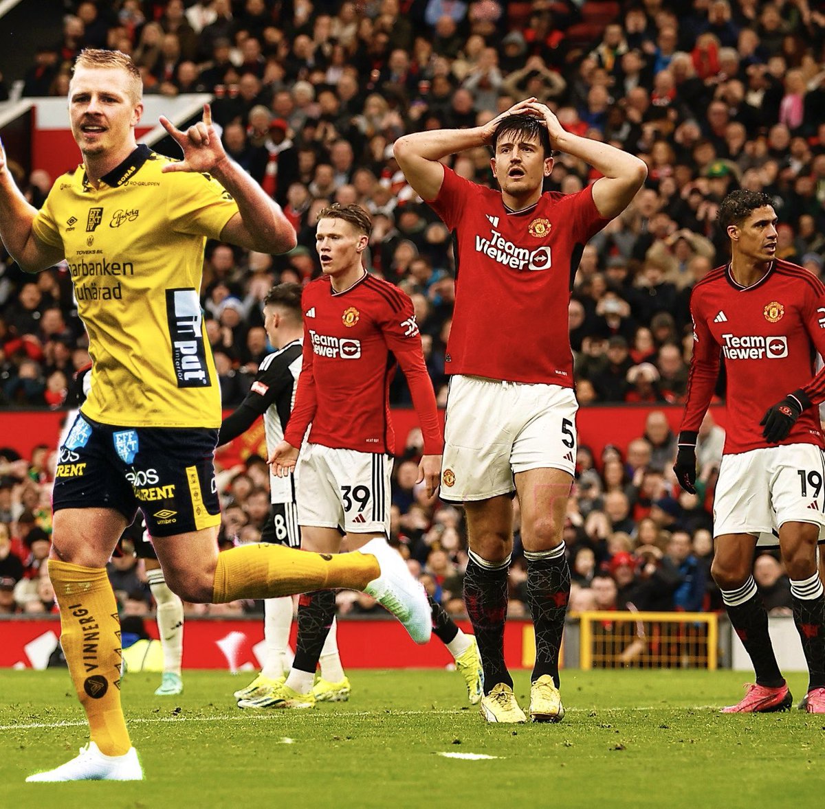 Säger bara, fotbollsgudarna gjorde United en tjänst att de inte lottades mot oss
