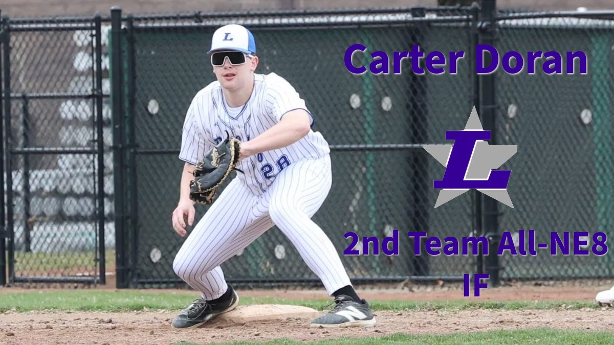 Lakeviewbaseb's tweet image. Our 2025 All-NE8 Selections:
Isaiah Lantz-1st Team OF
Carter Doran-2nd Team IF
Eli Gough-1st Team OF