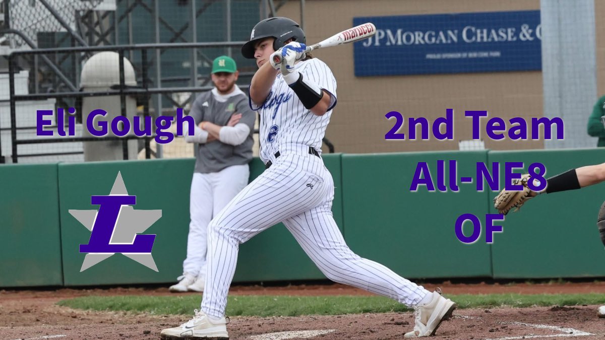 Lakeviewbaseb's tweet image. Our 2025 All-NE8 Selections:
Isaiah Lantz-1st Team OF
Carter Doran-2nd Team IF
Eli Gough-1st Team OF