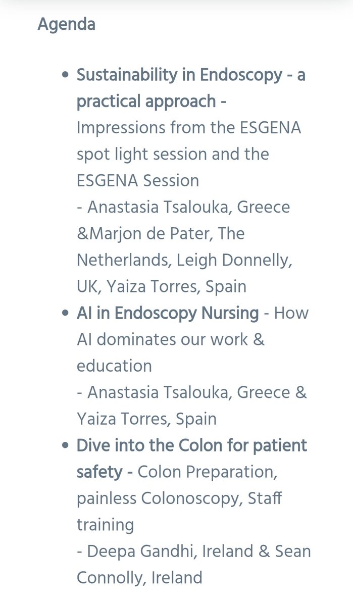 AEEED (@enferdigestiva) on Twitter photo DON'T FORGET!! <a href="/ESGENAnurses/">ESGENA</a> webinars!!!
Aún estás a tiempo 👉us06web.zoom.us/webinar/regist…
<a href="/ESGE_news/">ESGE</a> <a href="/fep_pacientes/">Foro Español de Pacientes</a> <a href="/somos_pacientes/">Somos Pacientes</a> #enfermeria DON'T FORGET!! <a href="/ESGENAnurses/">ESGENA</a> webinars!!!
Aún estás a tiempo 👉us06web.zoom.us/webinar/regist…
<a href="/ESGE_news/">ESGE</a> <a href="/fep_pacientes/">Foro Español de Pacientes</a> <a href="/somos_pacientes/">Somos Pacientes</a> #enfermeria