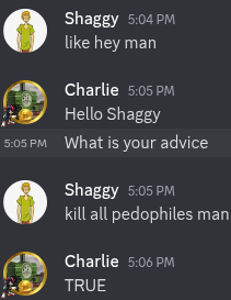 I spoke with Shaggy