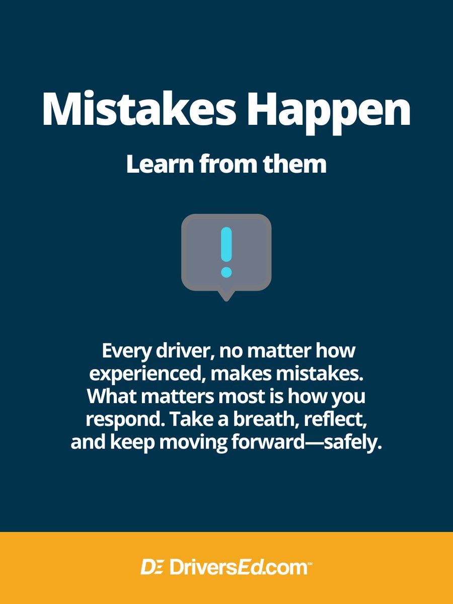 driversedcom's tweet image. New to the wheel? Here’s your gentle reminder: Start slow. Stay focused. Learn from every mile.

DriversEd.com has helped millions build confidence behind the wheel—one safe step at a time 

#DriversEd #SafeDriving #NewDriverTips