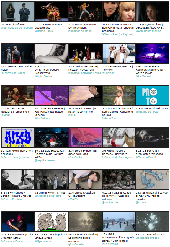 📌La agenda de Teatron para estos días. 

🔗tea-tron.com/teatron/Activi….
