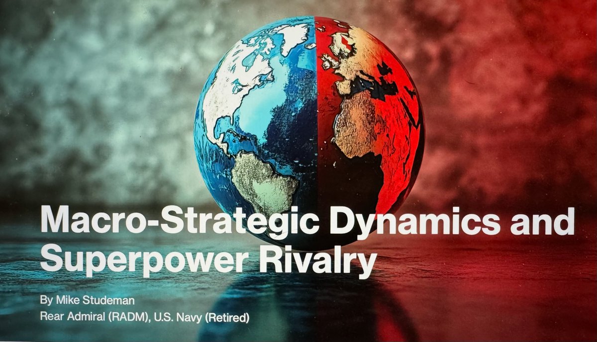 I offer a macro view of geopolitics and the stakes in my latest article, just published in Tufts University Fletcher Security Review.  It covers the sweeping forces of the 21st century that will affect every human on the planet.   
fletchersecurity.org/_files/ugd/c28…