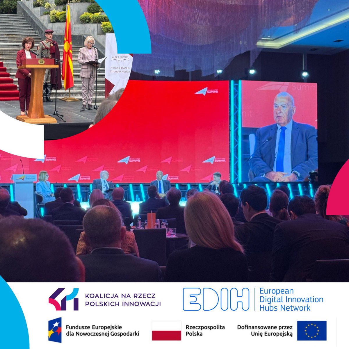 Trzy intensywne dni w Macedonii za nami! 👉 Pałac Prezydencki 👉 #Macedonia2025 Summit 👉 Spotkanie z EDIH @Innofeit-EDIH
Rozmawiamy o przyszłości #innowacji, #AI i cyfrowej transformacji MŚP w Europie Środkowo-Wschodniej. Razem budujemy mosty współpracy!
#KPI #mk2025summit