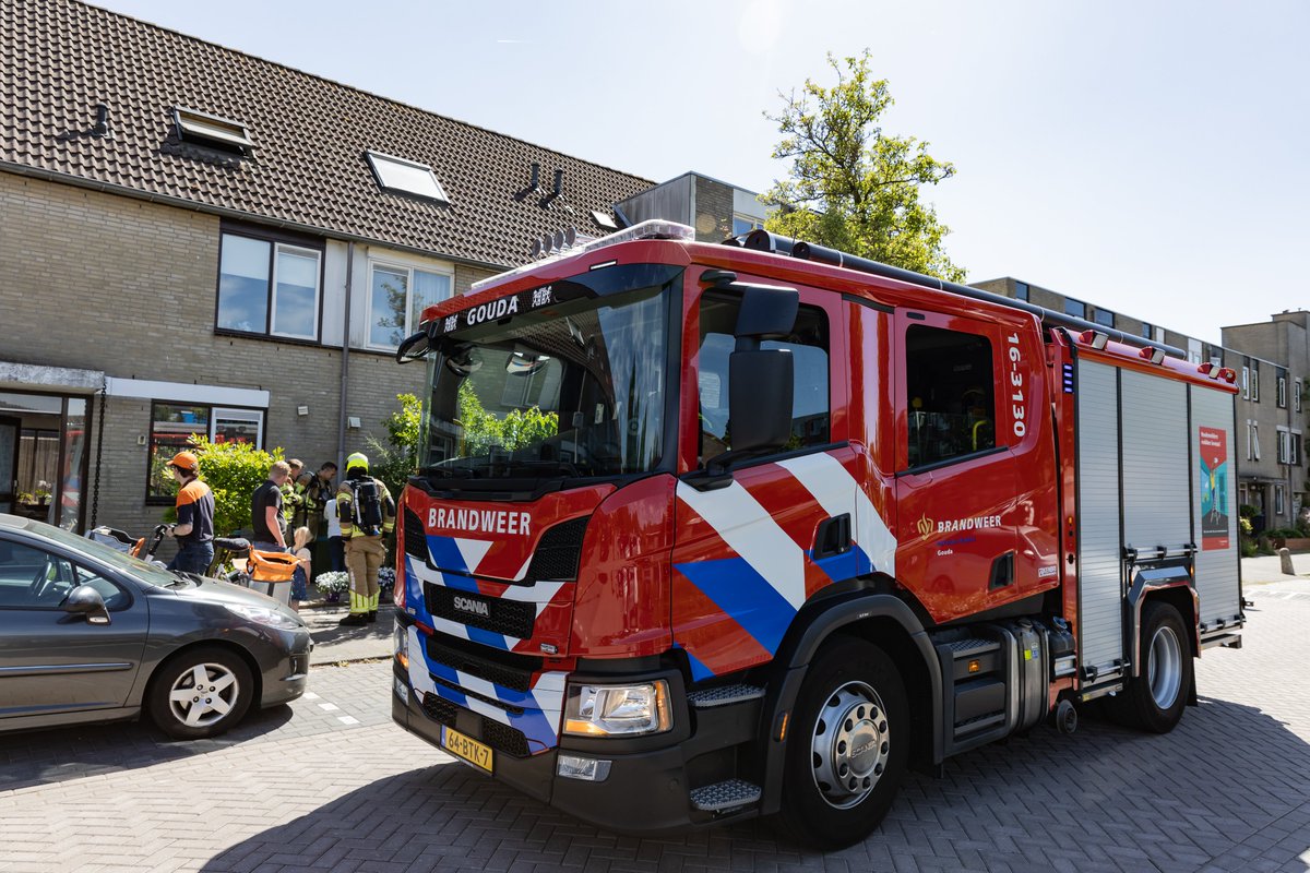 Buitenbrand in Gouda
