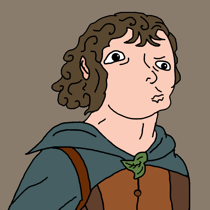 LOTRonSOL's tweet photo. Retard Baggins https://t.co/ZarFToSm8I