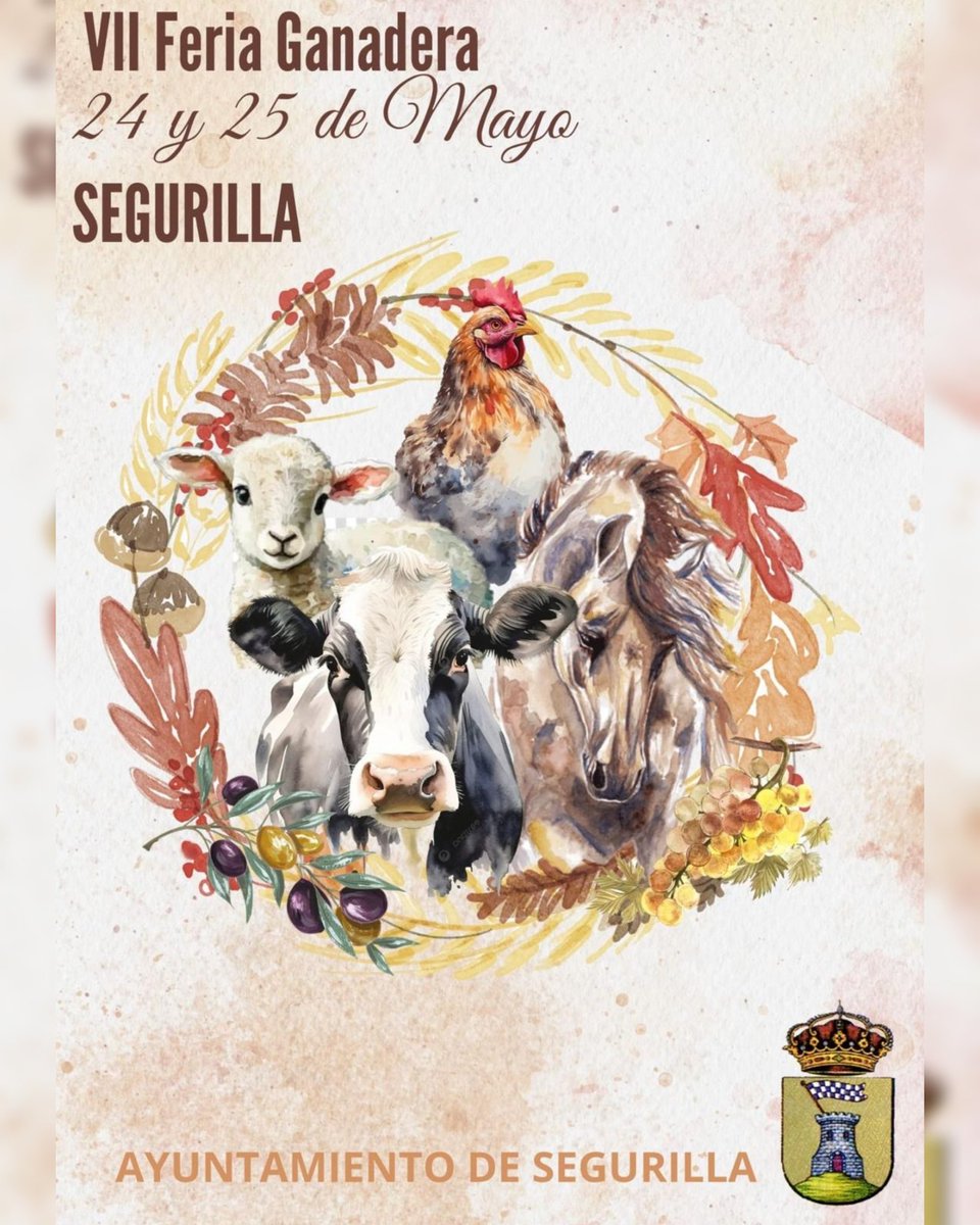 Ya estamos preparando la próxima feria: Segurilla (Toledo) 📌📝
Del 24 al 25 de mayo 
#avileña #100x100nuestro #rural_love #ganado #ElCampoNoPara #ganaderiasostenible #rurallife