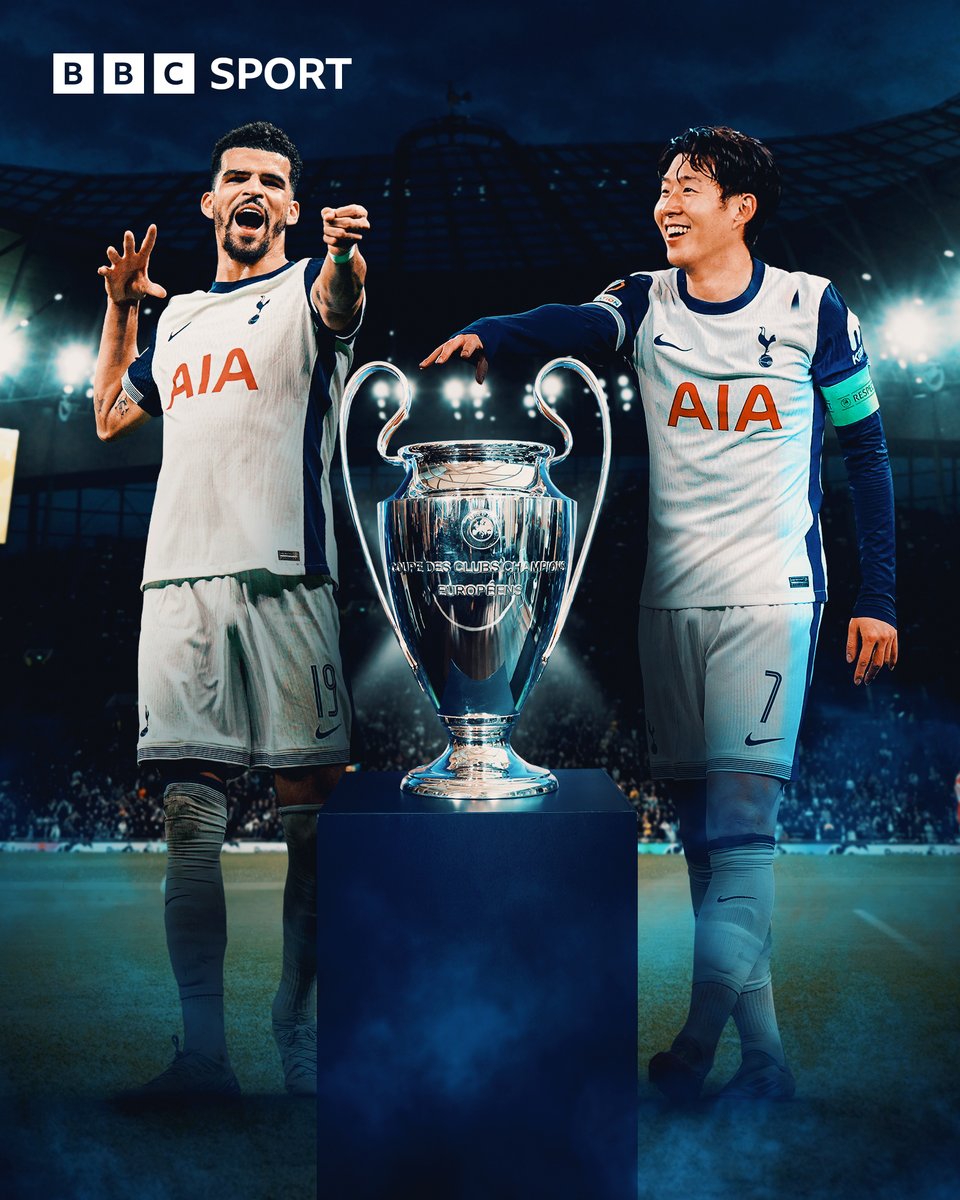 CHAMPIONS LEAGUE FOOTBALL FOR TOTTENHAM NEXT SEASON! 🔥