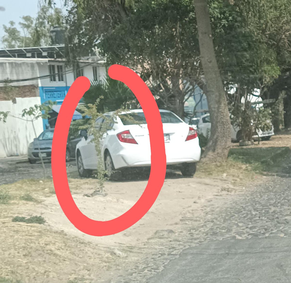 LiviValera's tweet photo. @MovilidadZap @JaliscoVial este vehículo está ahí prácticamente a diario, dañando el camellón, pueden acudir por favor?? Calz. Paraísos esquina Palmas, en Ciudad Granja https://t.co/m53b3j5DQz