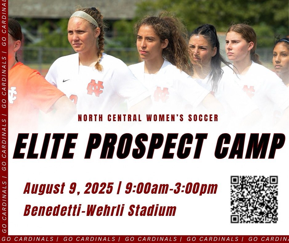Mark your calendars‼️🗓️ 
•
Use the QR code or link below to sign up for our Elite Prospect Camp! A great opportunity to get on campus and work with our coaching staff! 

campscui.active.com/orgs/NorthCent…