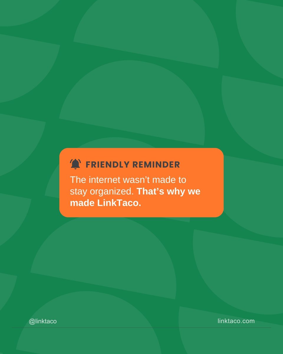 What do you get when you combine the flexibility of an open-source stack with the powerful features of the top link platforms out there? You get LinkTaco.  🔗 🌮 

Explore what link management looks like when it’s made for you: linkta.co/lt-features