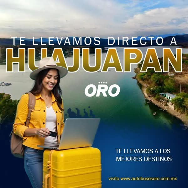 Sabías que Huajuapan tiene mucho que mostrar, si aún no lo conoces, viaja con Oro y descubre los tesoros que esta ciudad escondes.

#OroTeLleva #ALosMejoresDestinos #ElPlacerDeViajar