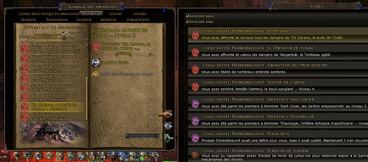 Parmi LES PIRES INSTANCES DE CE JEU xD

Enfin tombé aussi, super semaine !!!

#Lotro #Lotrofamily #Lotroraid #TulZakana