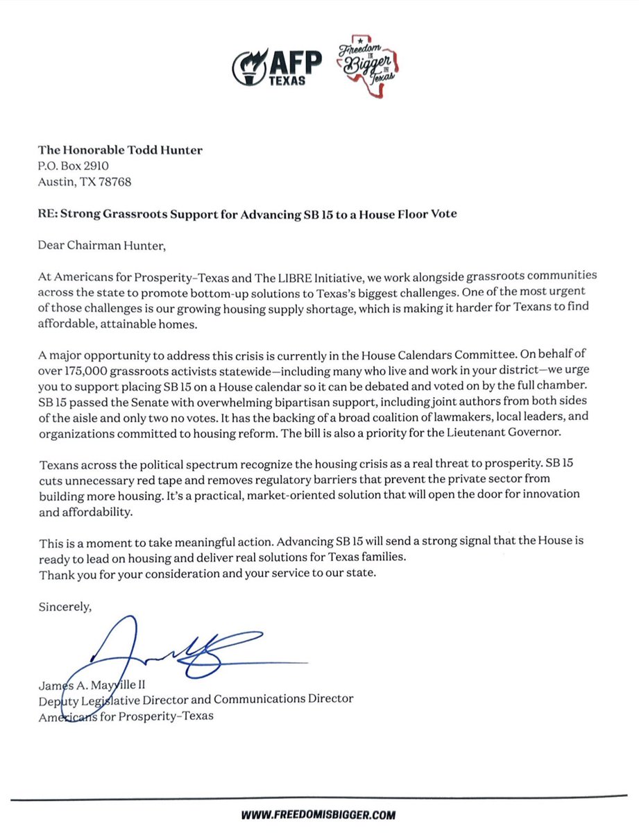 AFP - Texas (@texasafp) on Twitter photo 🚨 Today, on behalf of 175,000 activists we submitted a letter to every member of the House Calendars Committee, urging them to place SB 15 on the calendar.
This bill is a priority for <a href="/LtGovTX/">Office of the Lieutenant Governor Dan Patrick</a> and received unanimous support from Senate Republicans. #txlege
Join Lt. Gov. 🚨 Today, on behalf of 175,000 activists we submitted a letter to every member of the House Calendars Committee, urging them to place SB 15 on the calendar.
This bill is a priority for <a href="/LtGovTX/">Office of the Lieutenant Governor Dan Patrick</a> and received unanimous support from Senate Republicans. #txlege
Join Lt. Gov.