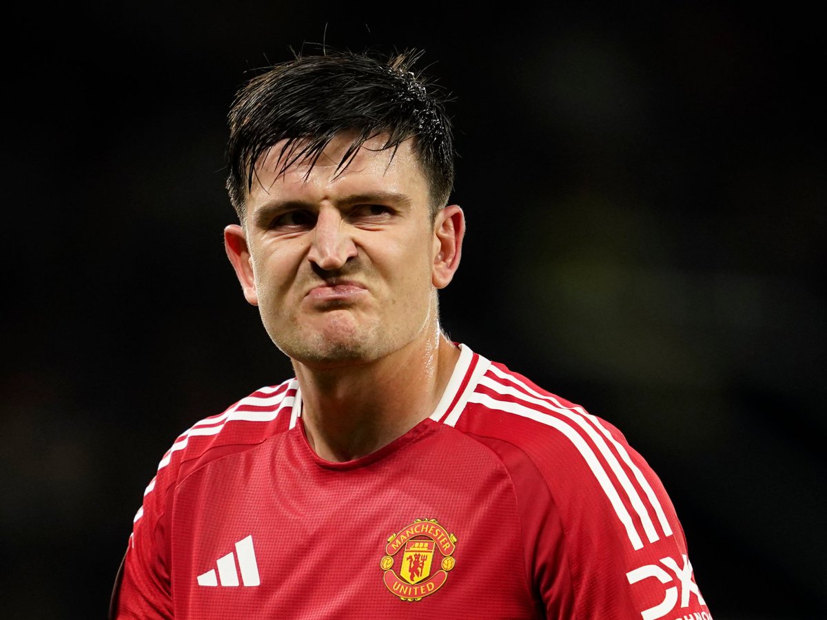 Harry Maguire picks up a yellow card which rules him out of Manchester United's next European game. 

Thankfully for him, he'll be in his late 60s by then. 

#TOTMUN 
#EuropaLeagueFinal 
#UELfinal