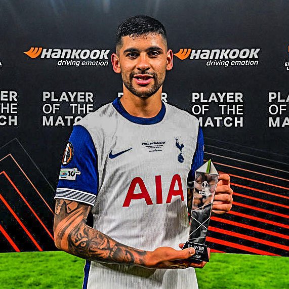 🚨🥇 Cuti Romero, Man of the Match for the Europa League final!